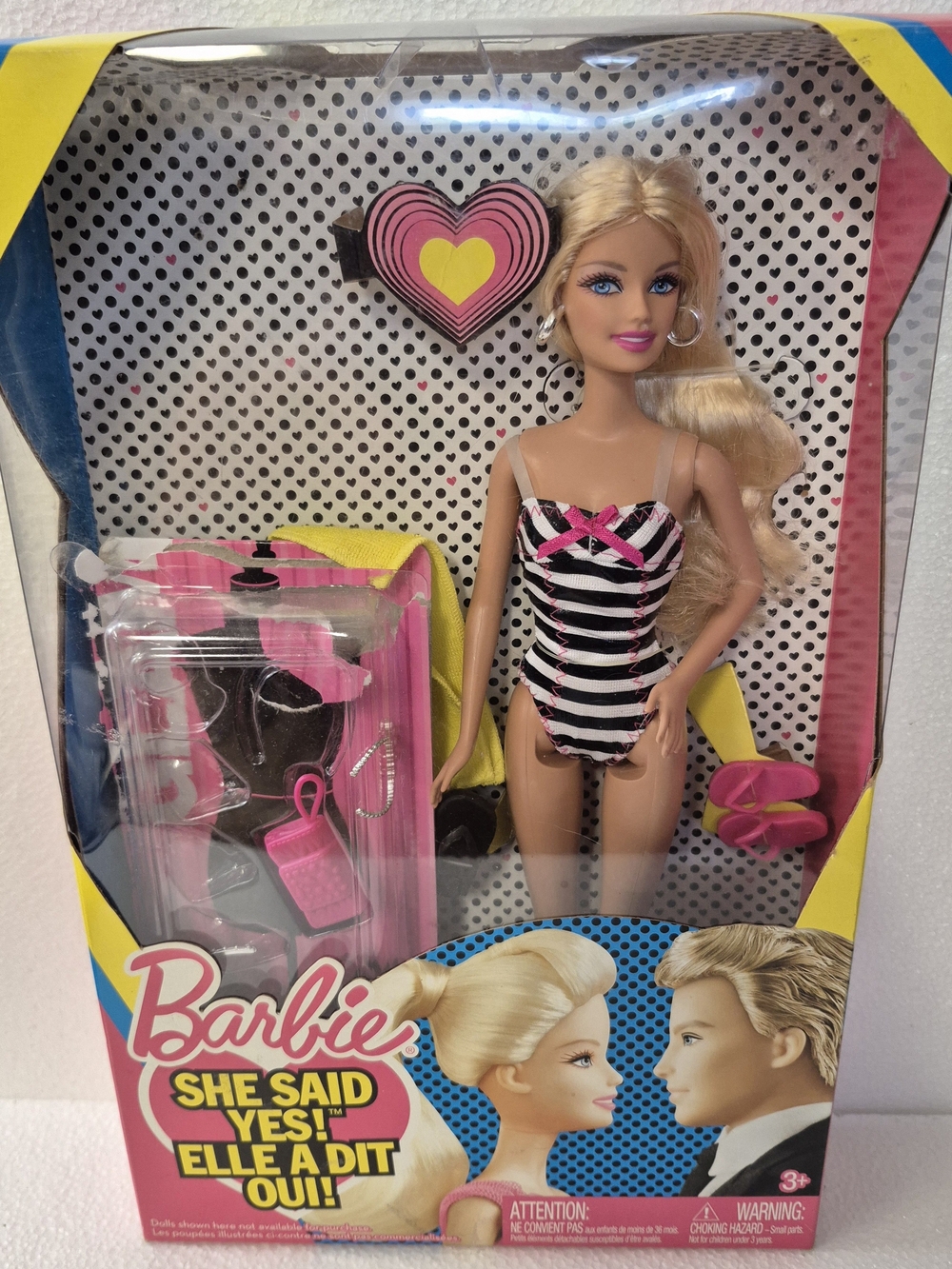 NRFB Barbie She Said Yes! Doll Set